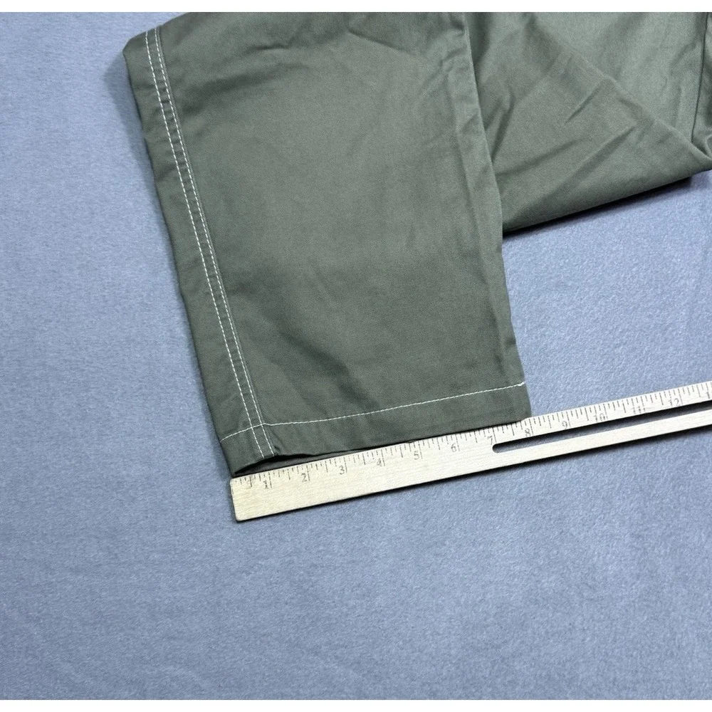 True Religion Cargo Pants Mens 31 (32x32) Olive Gorpcore Utility Y2K Normcore